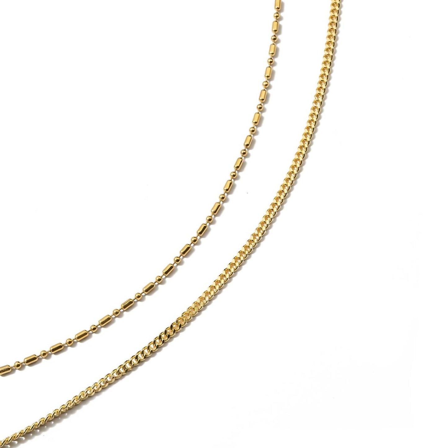 ब्रेंडा ग्रैंड्स - महिला डबल बैरल नेकलेस