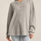 Z Supply - Cozy Waffle Henley Top