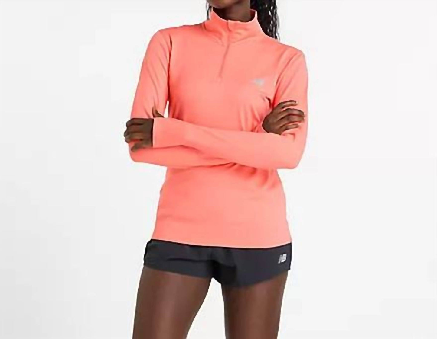 न्यू बैलेंस - स्पोर्ट एसेंशियल स्पेस डाई क्वार्टर ज़िपर