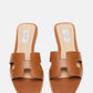 Steve Madden - Women's Haydn H Strap Leather Sandal