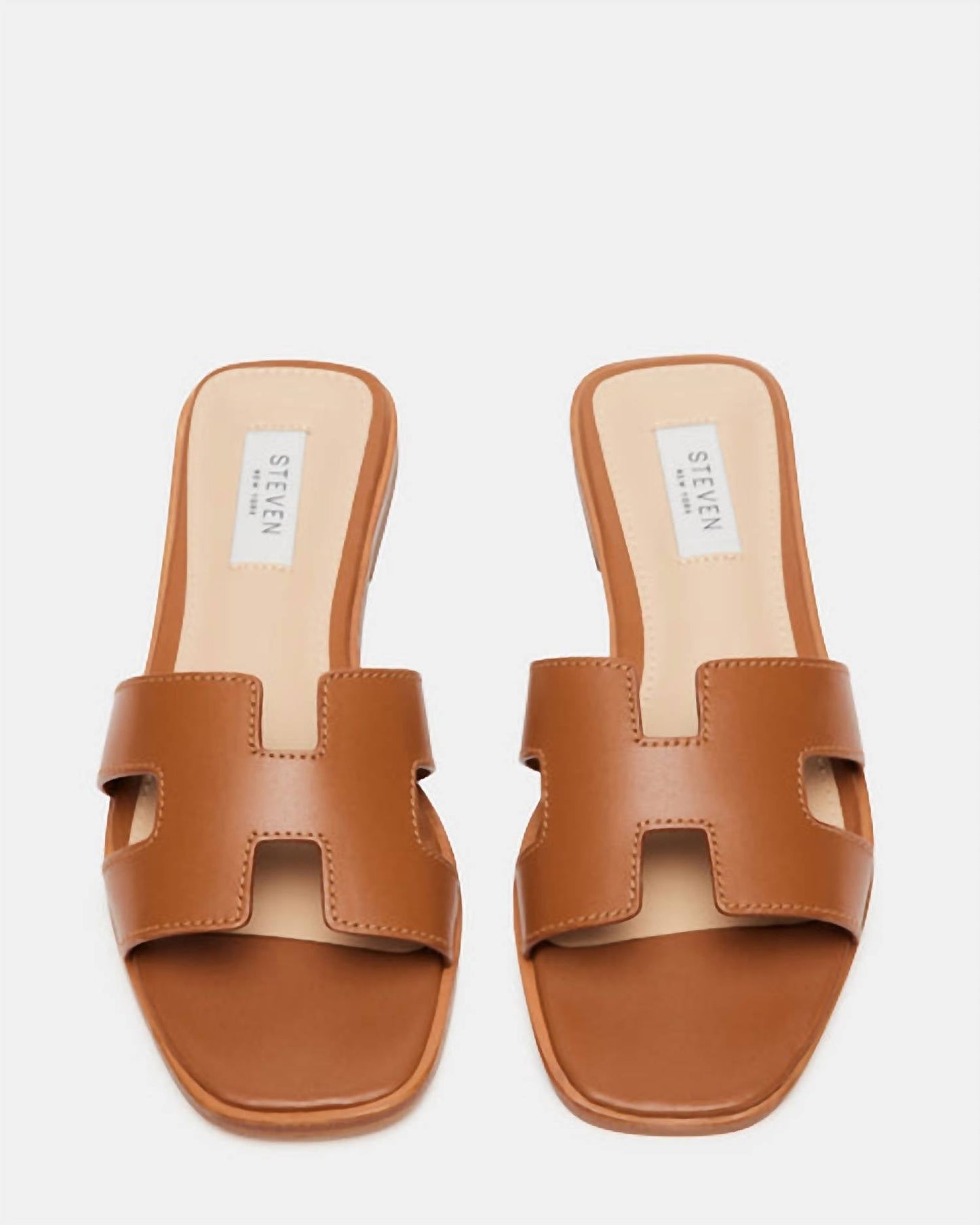 Steve Madden - Women's Haydn H Strap Leather Sandal