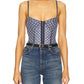 Free People - Night Rhythm Printed Bodysuit