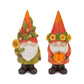 Harvest Gnome Figurine with Pumpkin and Sunflower (Set of 4)