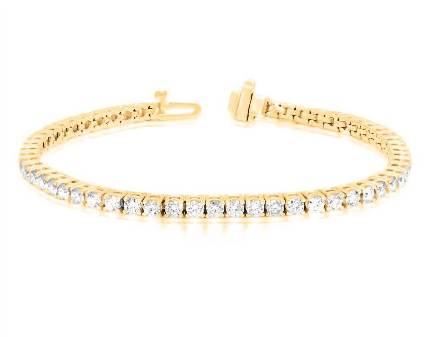 Diana M Jewels - 2.00 Cts Round Lab Diamond Tennis Bracelet