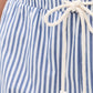 Perfectwhitetee - रिले कॉटन पॉपलिन स्ट्राइप शॉर्ट
