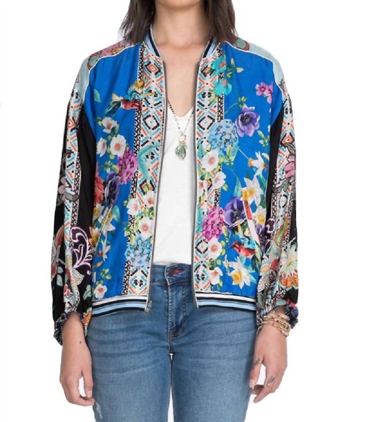 Johnny Was - Mizumi Reversible Bomber Jacket