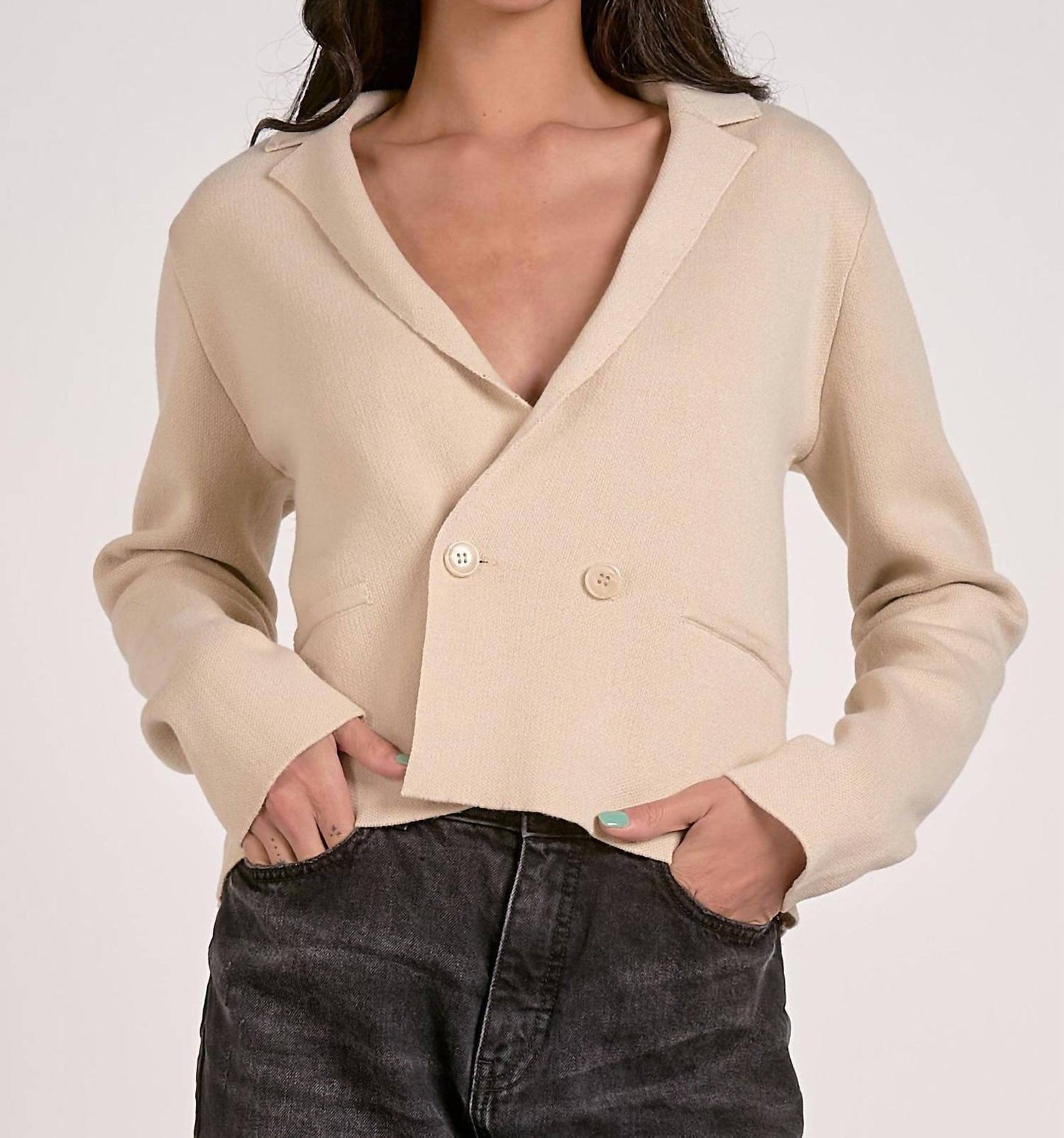 Elan - ROCKY BLAZER SWEATER