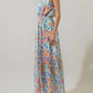 Sugarlips - Ezia Garden Jetter Halter Maxi Dress