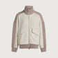 Varley - Garcia Two Tone Zip Through Sweatshirt