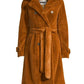 Apparis - Nicole Double-Breasted Faux-Fur Belted Coat
