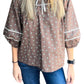 Entro - Bow Print Blouse