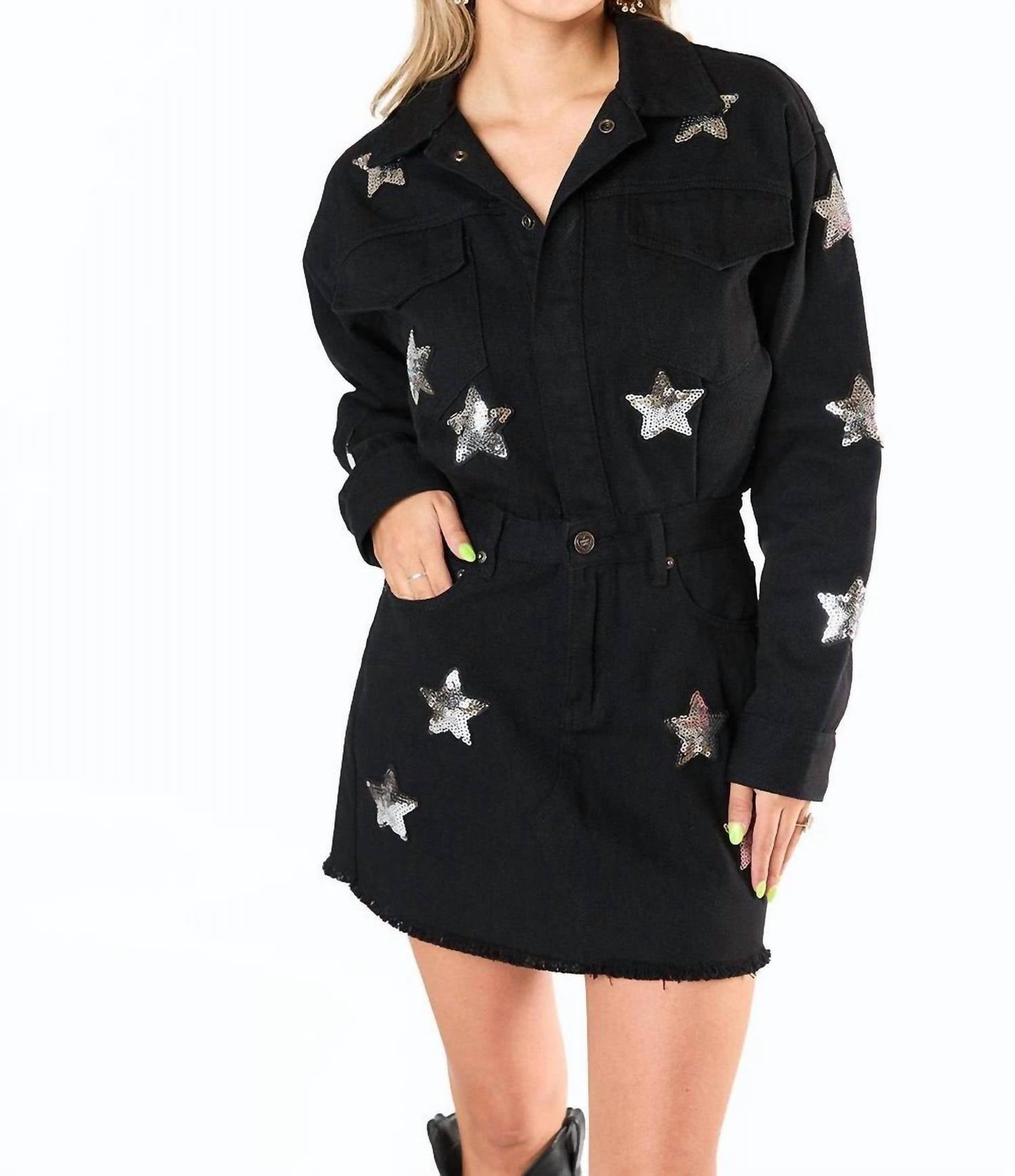 Buddylove - Denim Mini Dress
