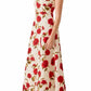 2.7 August Apparel - Rose Print Maxi Dress