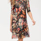 Johnny Was - 3/4 SLEEVE MESH MIDI DRESS
