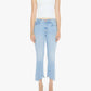 Mother - The Insider Fray Low-rise Stretch Crop Jeans