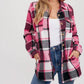 Bluivy - Flannel Plaid Shacket