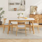 5 Piece Dining Set With Upholstered Chairs