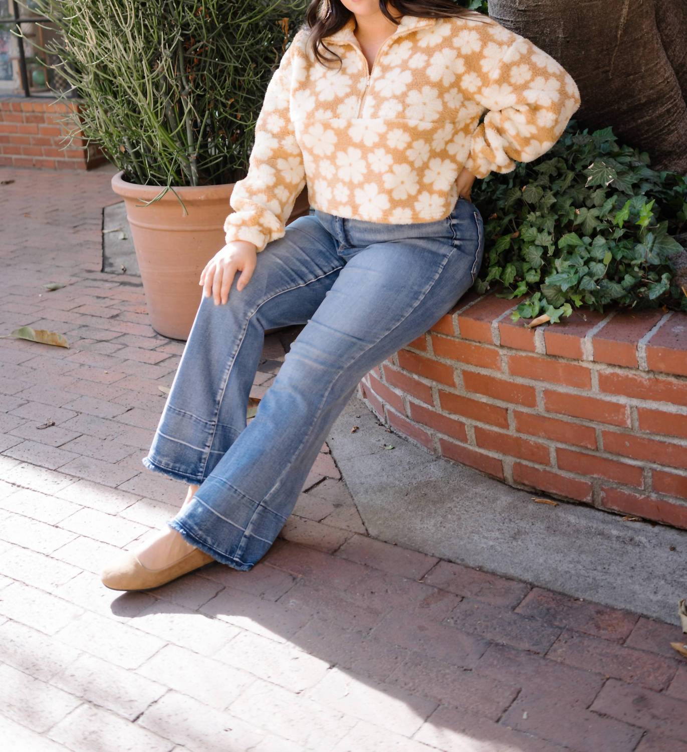 Judy Blue - Tummy Control With Release Hem Flare Jeans - Plus