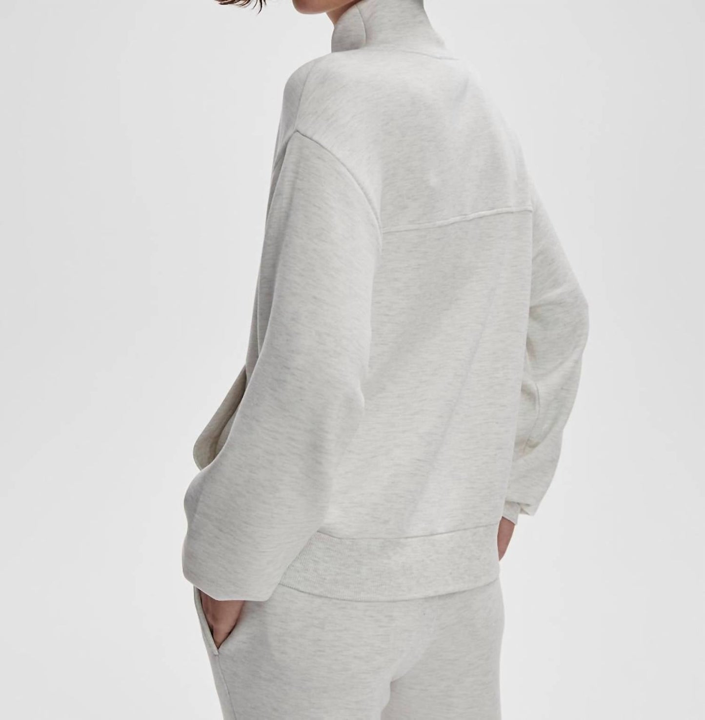 Varley - Celeste Button Through Sweatshirt