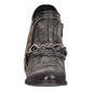 Corral - Women's Zipper & Woven Round Toe Bootie