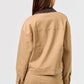 Blue Blush - Corduroy Collar Bomber Jacket