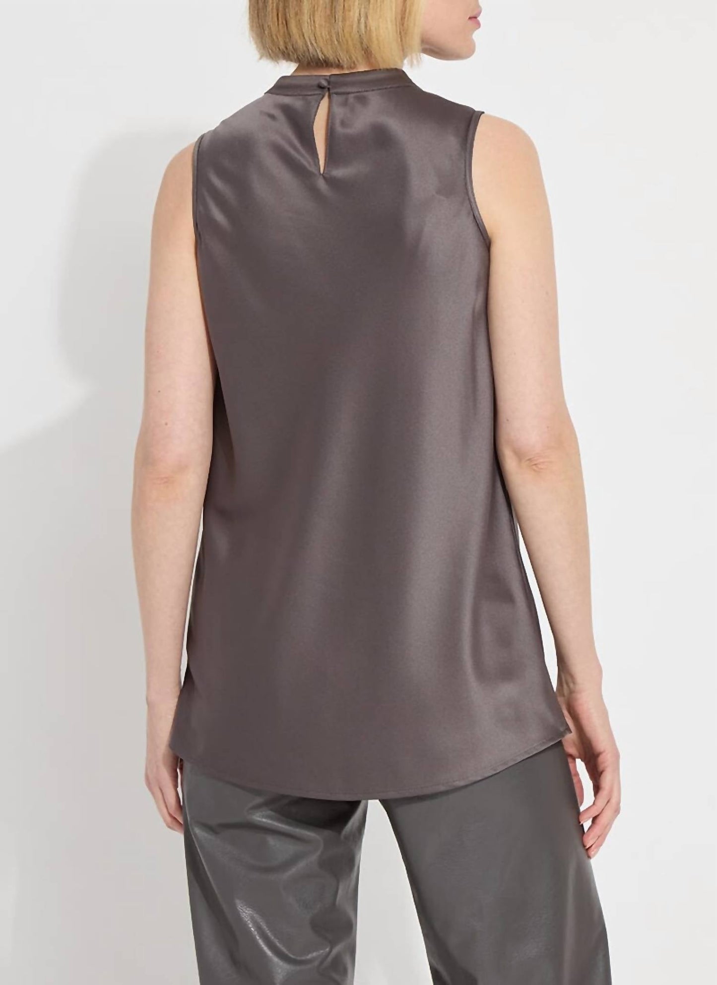 Lysse - Justine Draped Mock Neck Top