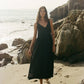 A.Ren - Eleonie Linen V-neck Sleeveless Dress