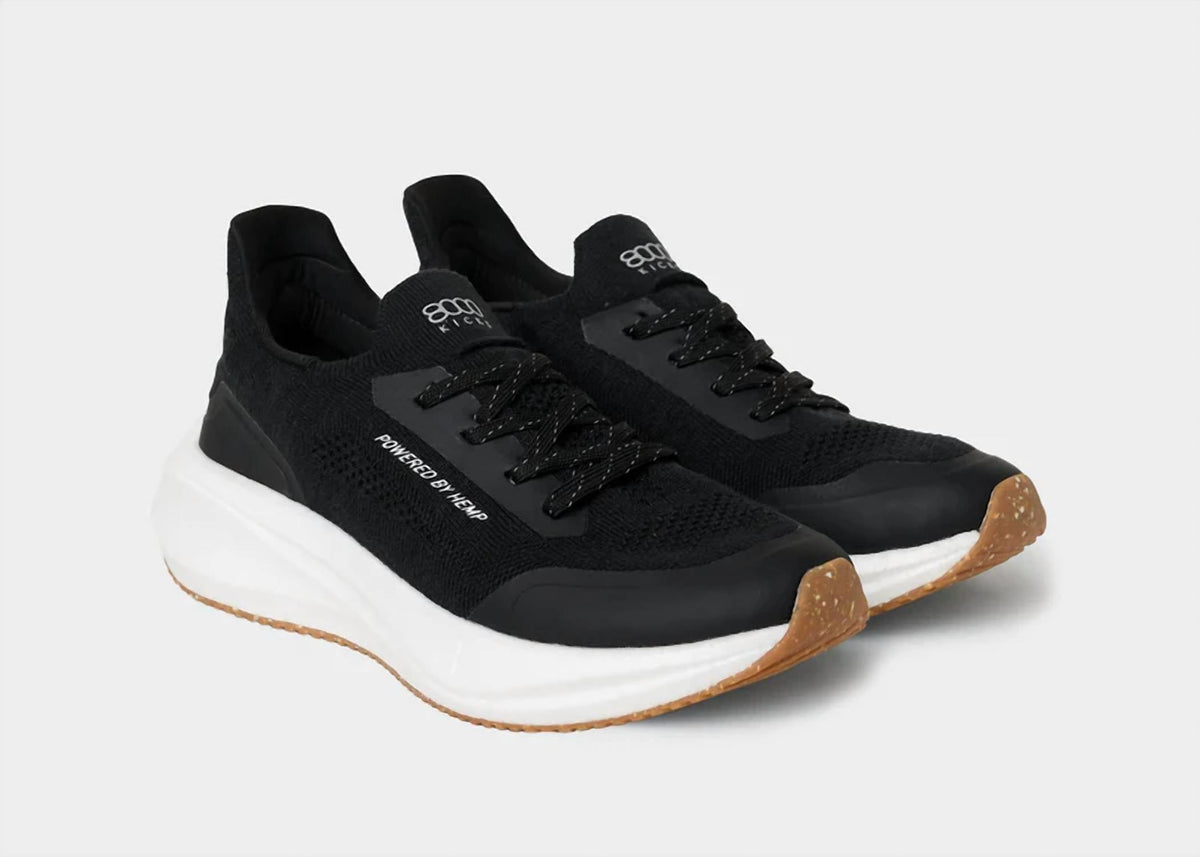 8000 Kicks - Men's Hemp Leather Runner Sneaker