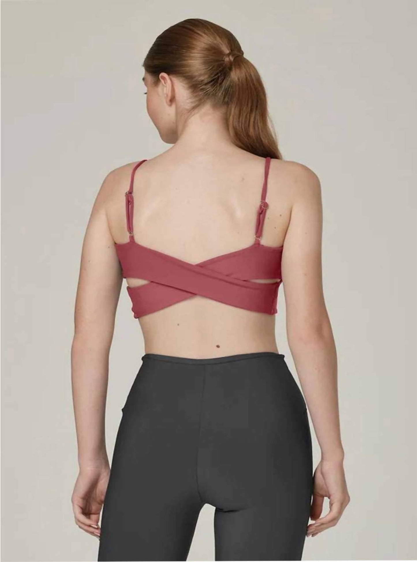 925 Fit - Cherry On Top Criss Cross Sports Bra