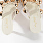 Anne Michelle - Women's Dome Stud Double Strap Heeled Sandal