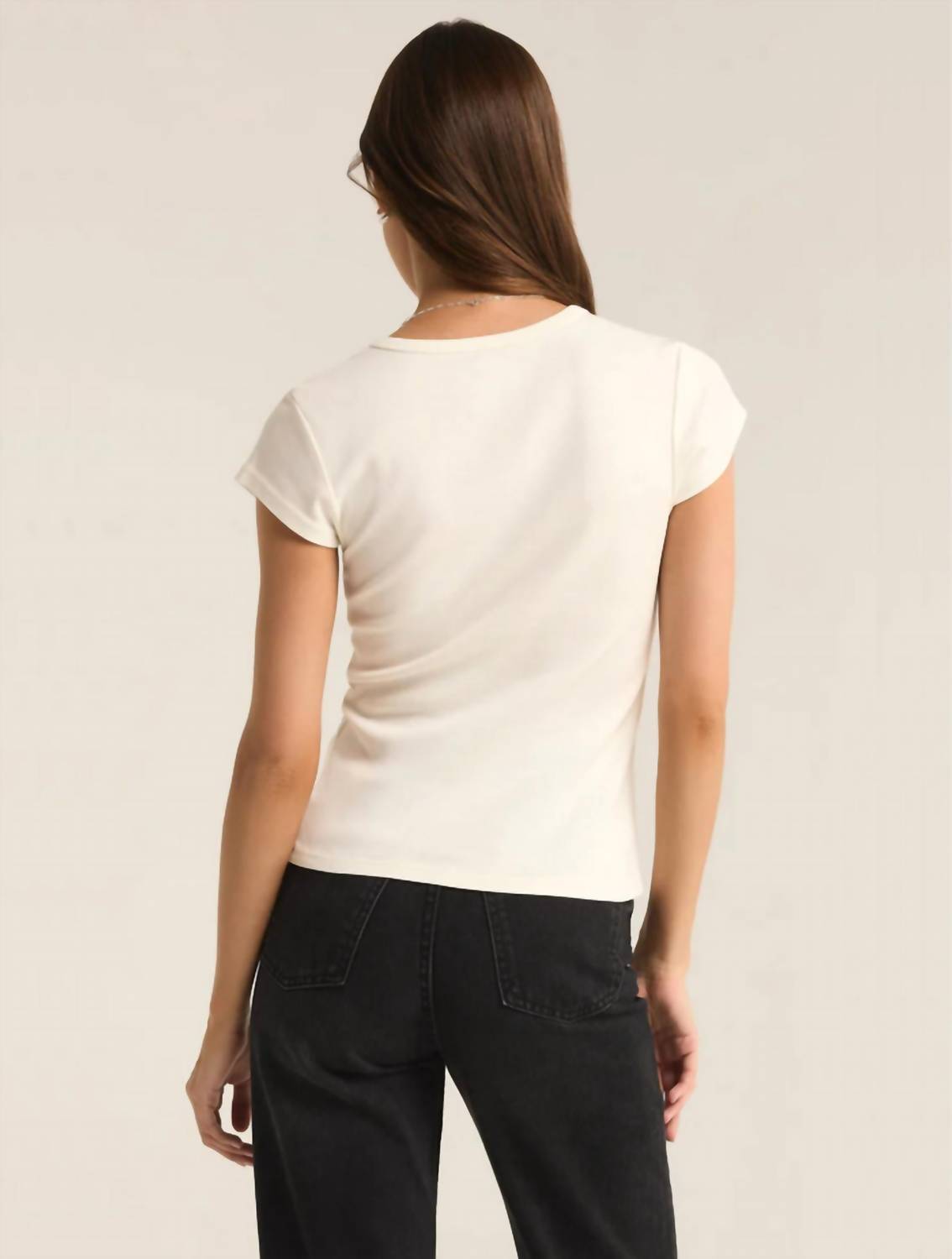 Z Supply - Party Cheeky Crew Neck Tee