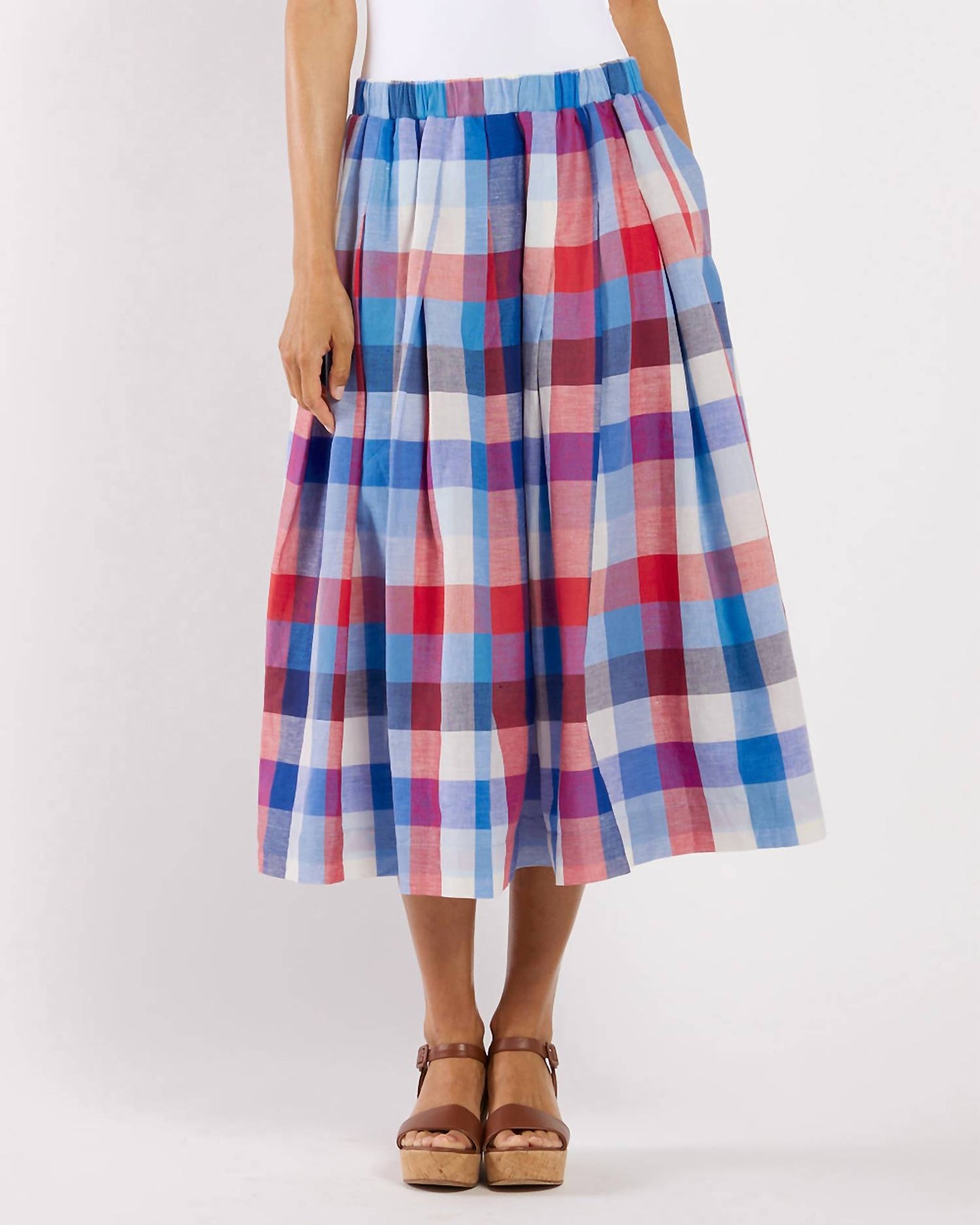 Jude Connally - Meredith Stretch Cotton Linen Skirt