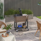 Outsunny Outdoor Cooler Cart, Rolling Beverage Ice Chest