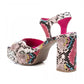 Xti - WOMEN'S HEELED PLATFORM SANDALS