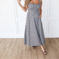 Aureum - Checkmate Corset Maxi Dress