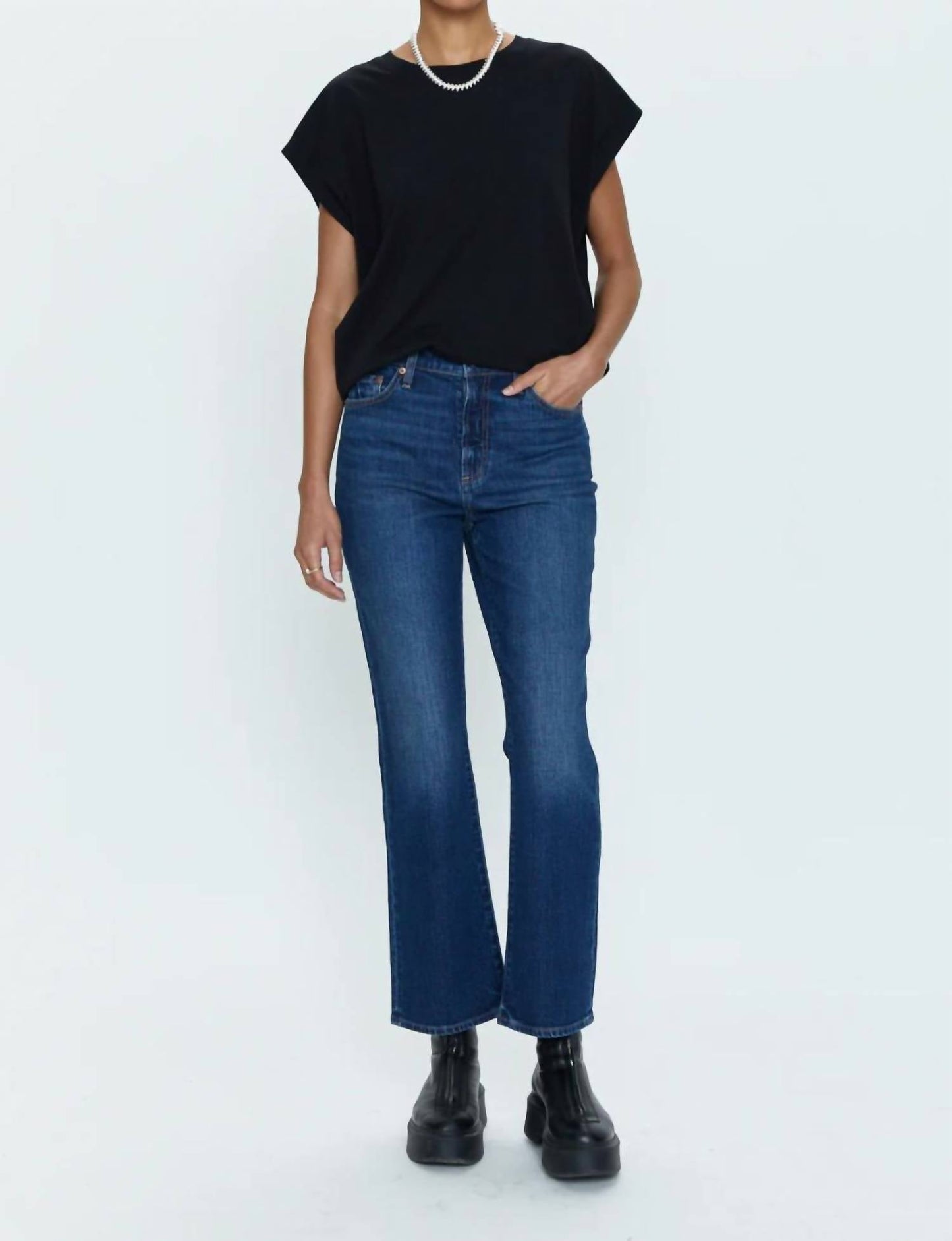 Pistola - Ally High Rise Ankle Boot Jeans