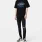 Amiri - Glitter Snake Logo Tee