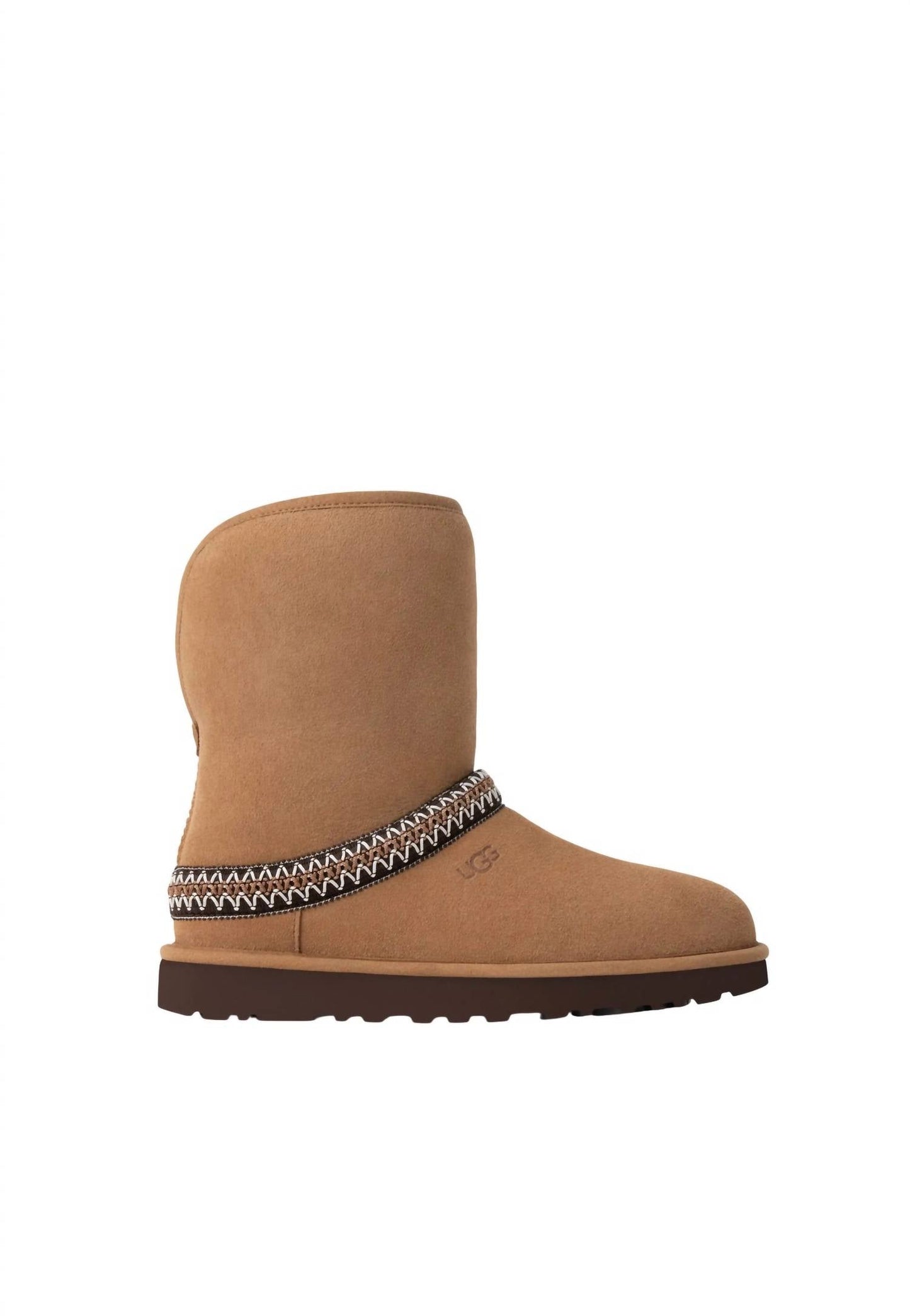 Ugg - महिलाओं के क्लासिक शॉर्ट क्रेसेंट बूट्स