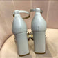 Steve Madden - Women's Tia Leather Block Heels