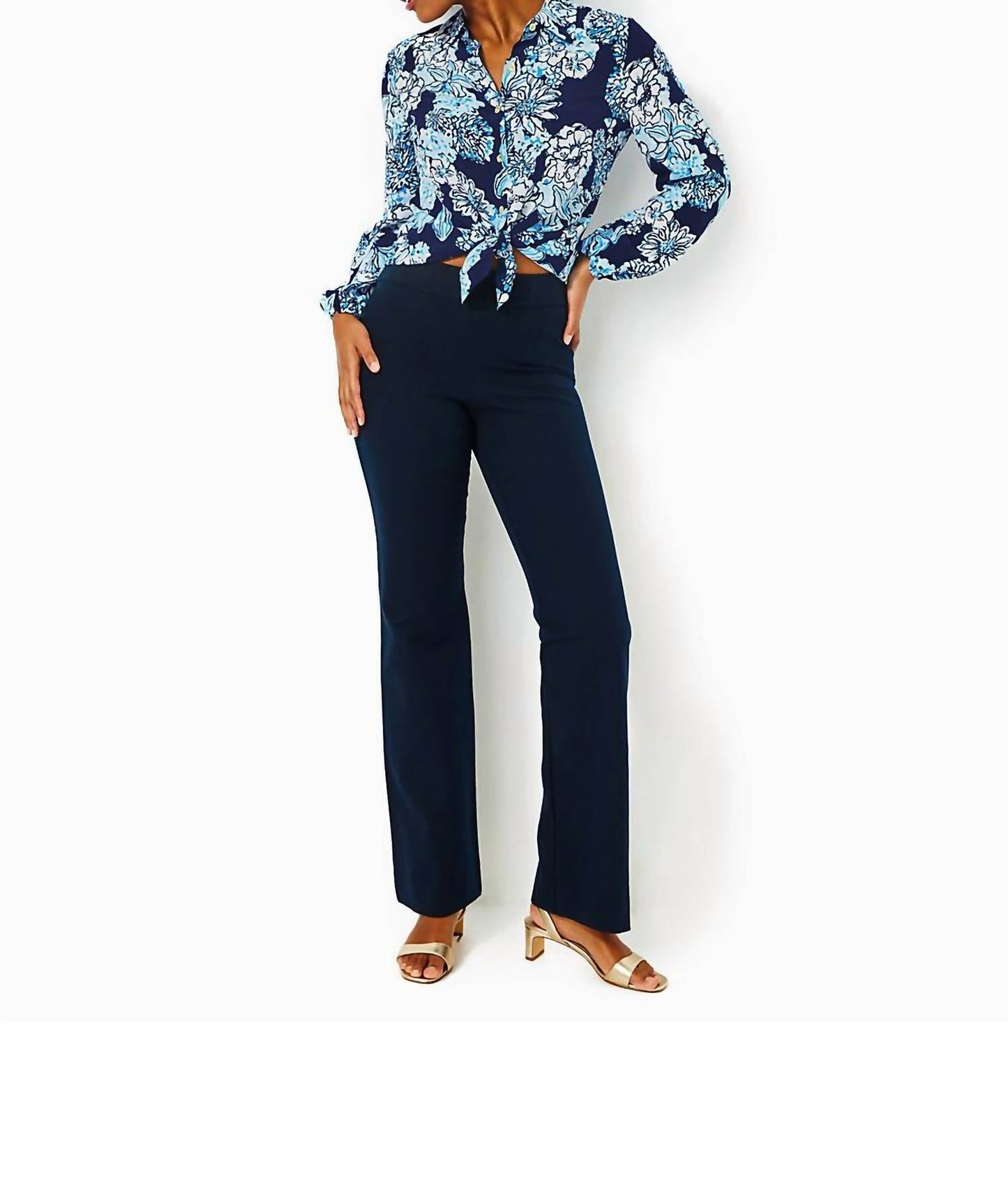 Lilly Pulitzer - Merrin Bi-stretch Bootcut Jeans