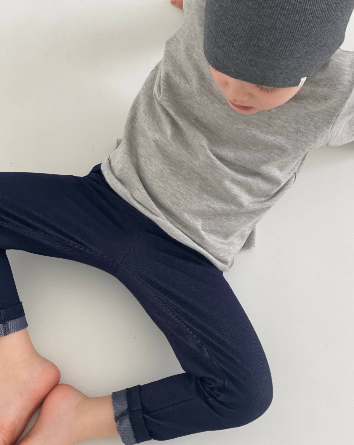 A Basic Brand - Unisex Denim Straight Leg Pants