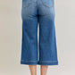 Judy Blue - Melanie Mid Rise Wide Leg Crop With Wide Hem