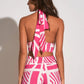 Elan - Criss Cross Halter Top