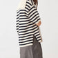 Demylee New York - Jane Stripe Short-sleeve Sweater