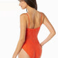 Carmen Marc Valvo - Crochet One Piece Swimsuit