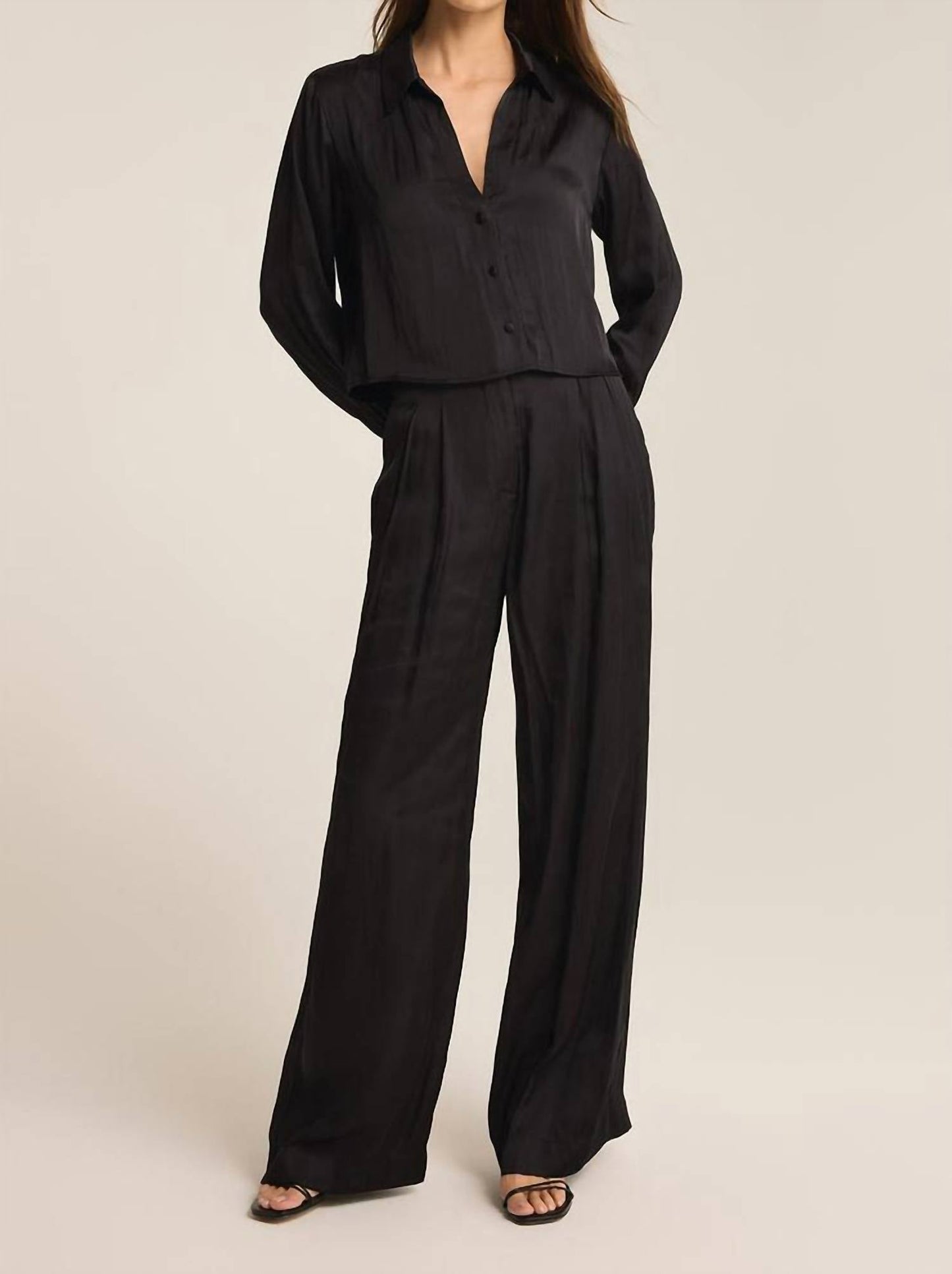Z Supply - Lisse Wide Leg Trouser Pant