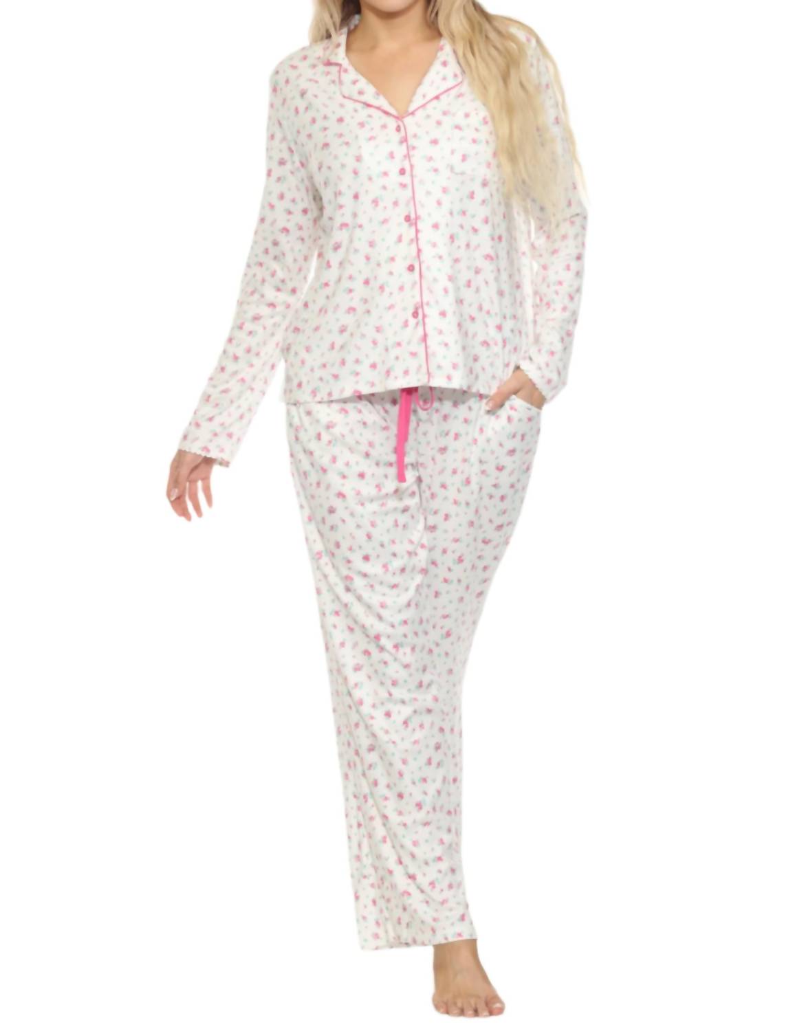 Pj Salvage - Vintage Remix Long Sleeve Pajama Top