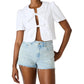 Steve Madden - Barrette Cropped Top