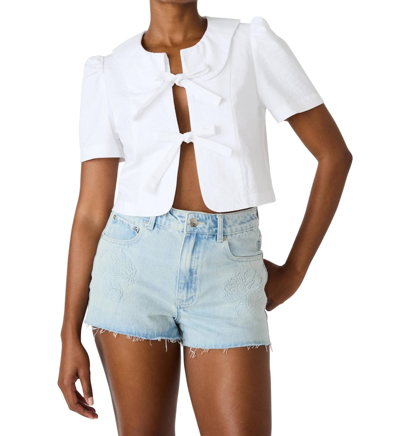 Steve Madden - Barrette Cropped Top