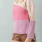 Trendsi - Very J Color Block Long Sleeve Sweater